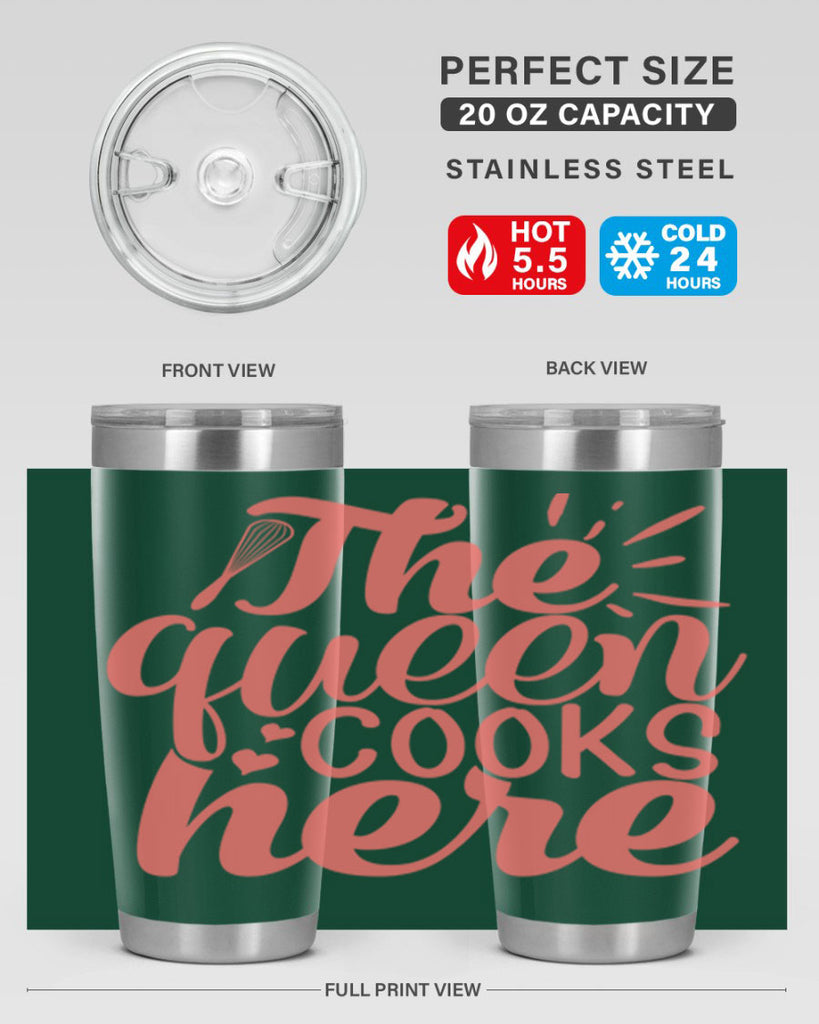 the queen cooks here 9#- kitchen- Tumbler
