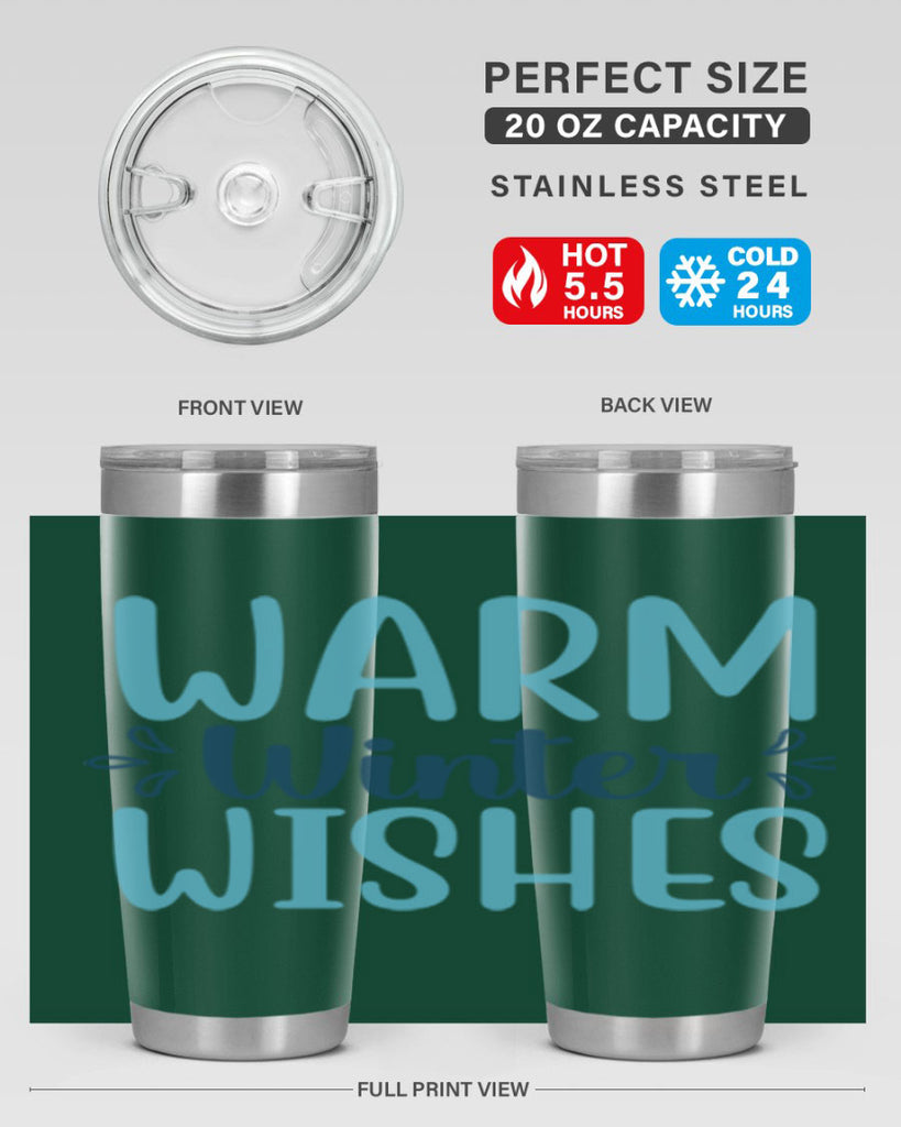 warm winter wishes 455#- winter- Tumbler