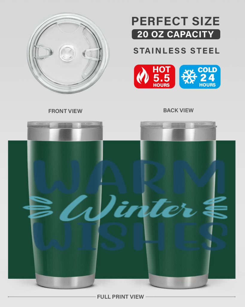 warm winter wishes 456#- winter- Tumbler