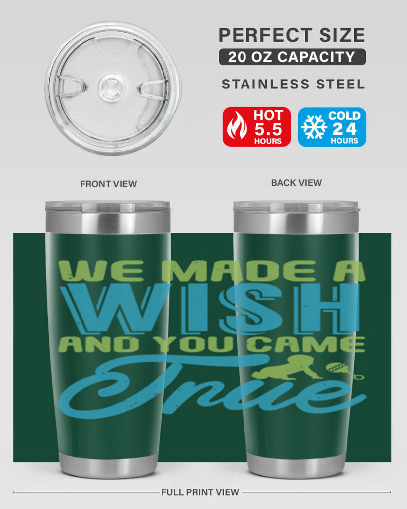 we made a wish and you can true Style 164#- baby- tumbler