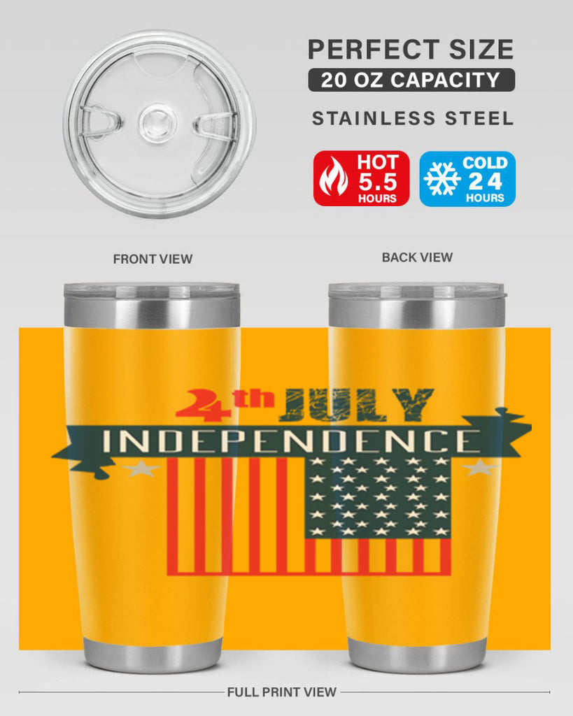 4th July Independent Style 65#- Fourt Of July- Tumbler