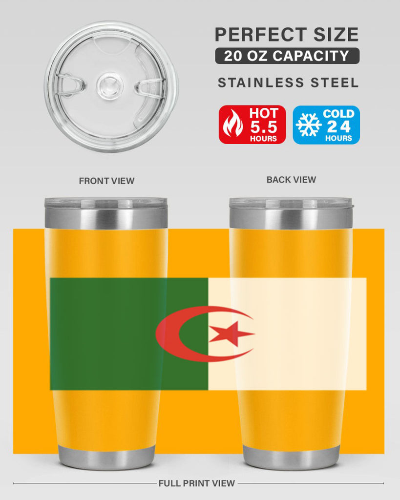 Algeria 195#- world flags- Tumbler