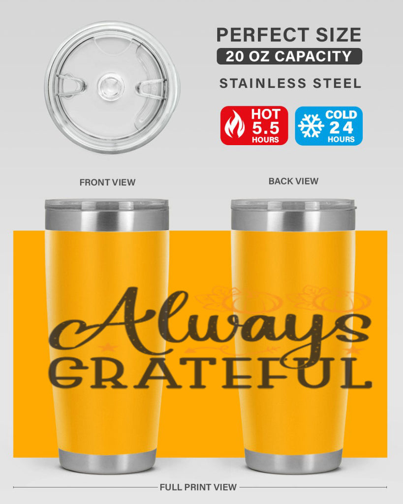 Alwaysgrateful 9#- fall- Tumbler