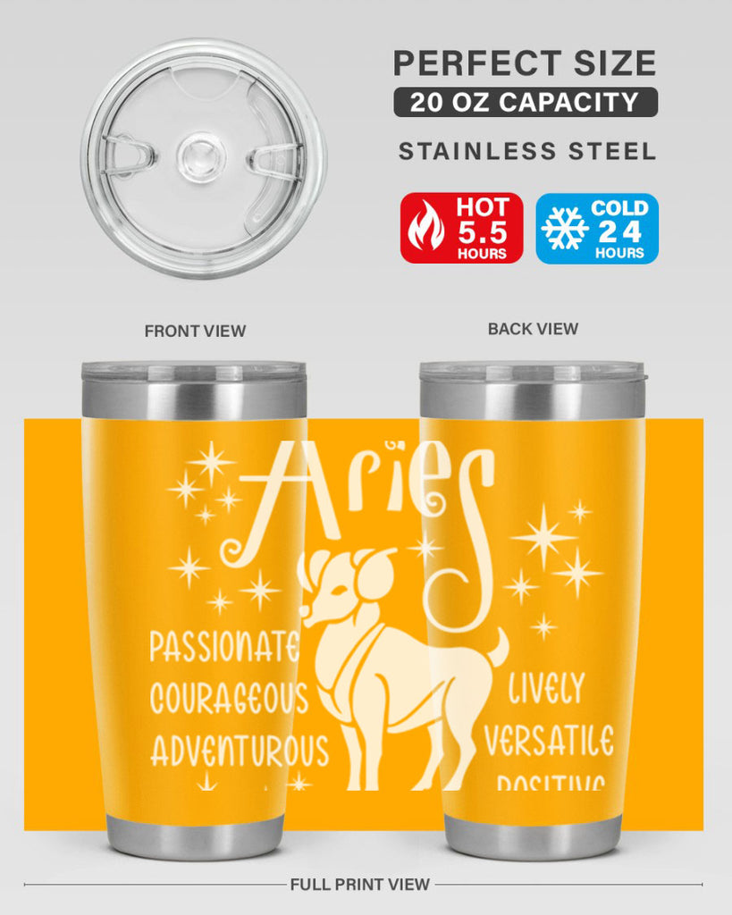 Aries 99#- zodiac- Tumbler