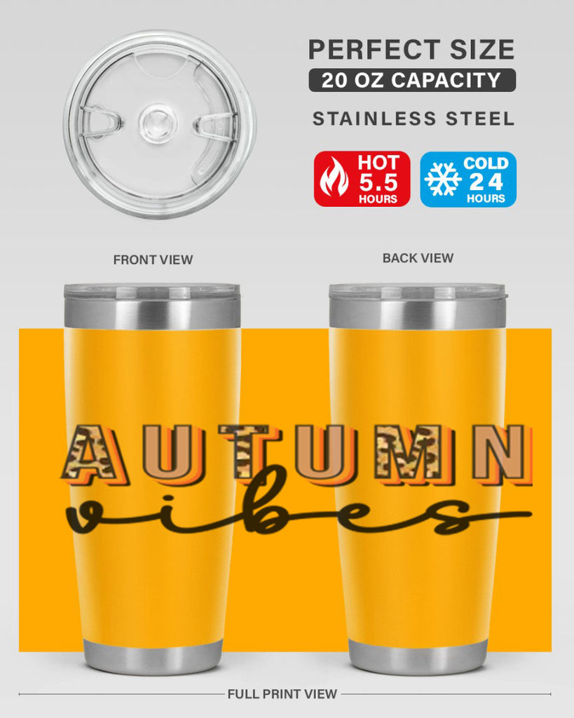 Autumn Vibes 37#- fall- Tumbler