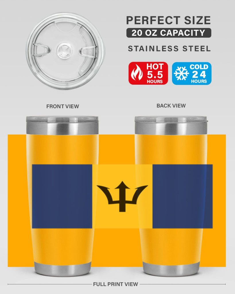 Barbados 183#- world flags- Tumbler