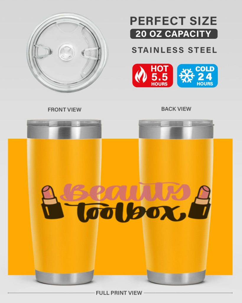 Beauty Toolbox Style 134#- make up- Tumbler