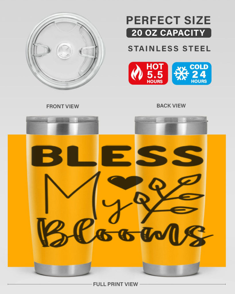 Bless My Blooms 44#- spring- Tumbler