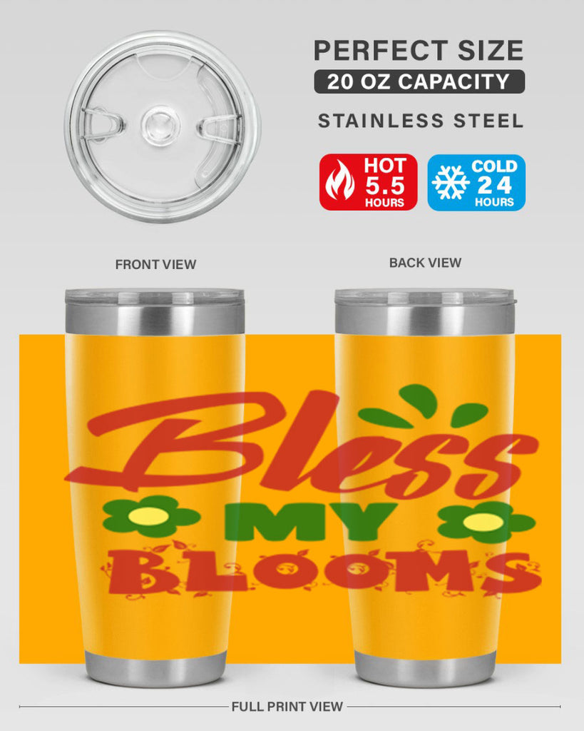 Bless My Blooms 61#- spring- Tumbler