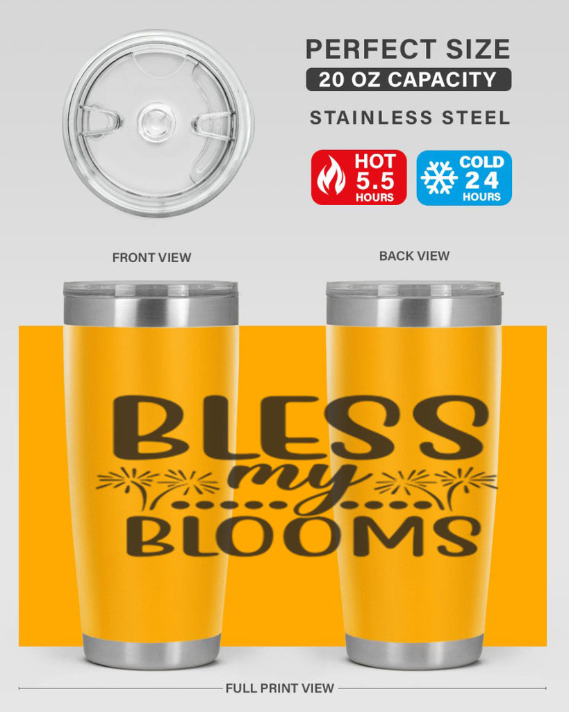 Bless my blooms 39#- spring- Tumbler