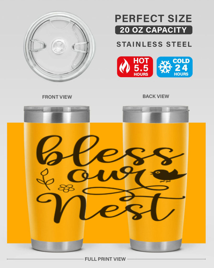 Bless our nest  68#- spring- Tumbler