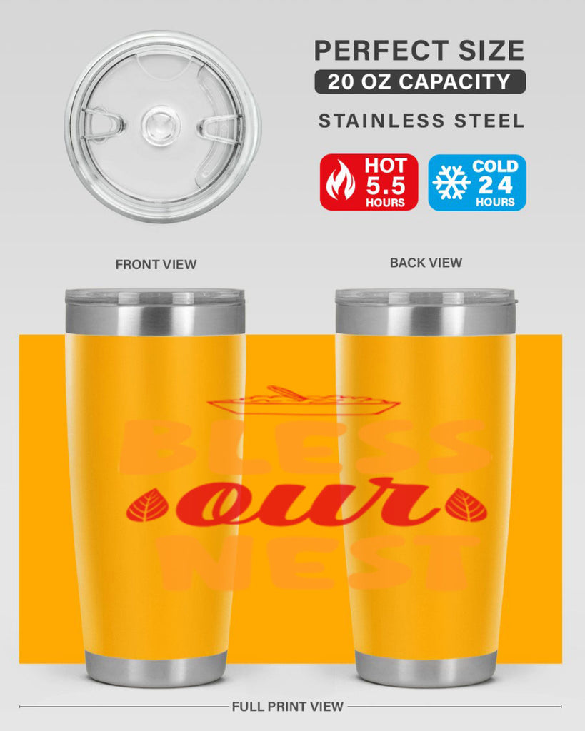 Bless our nest 54#- spring- Tumbler