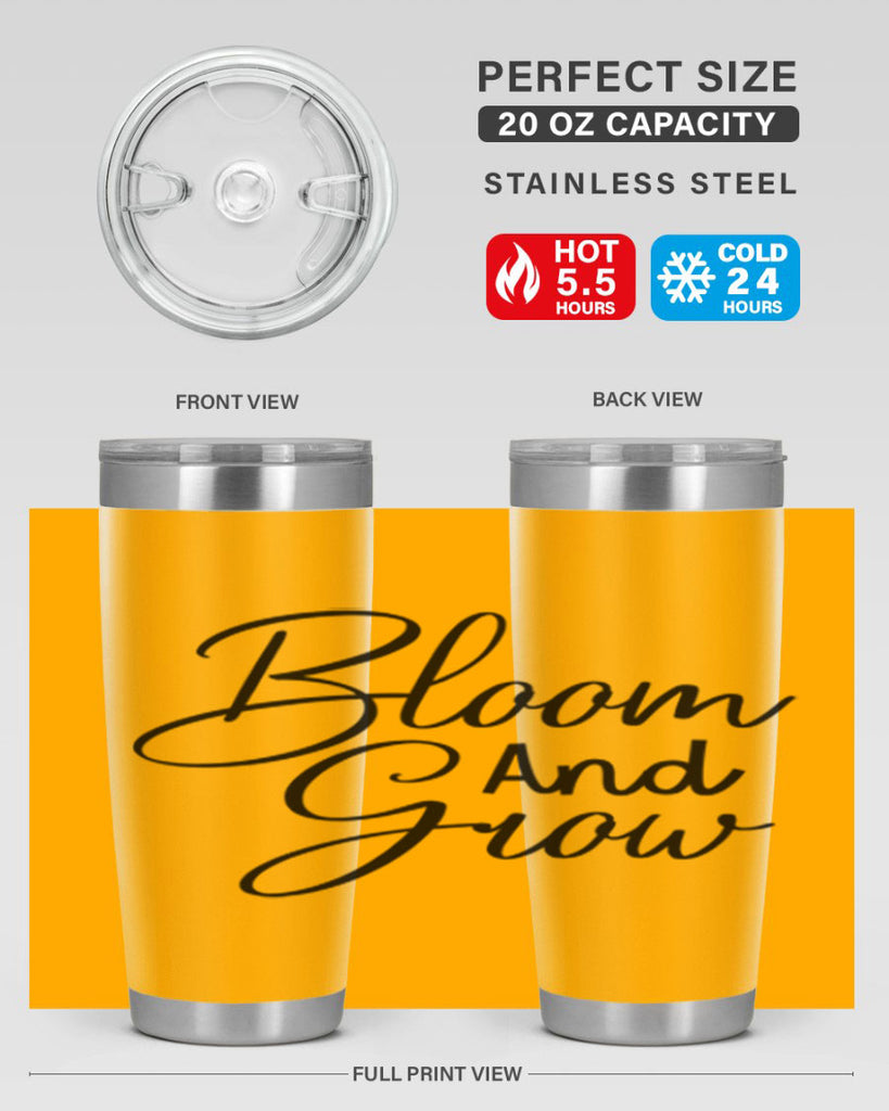 Bloom and grow  83#- spring- Tumbler