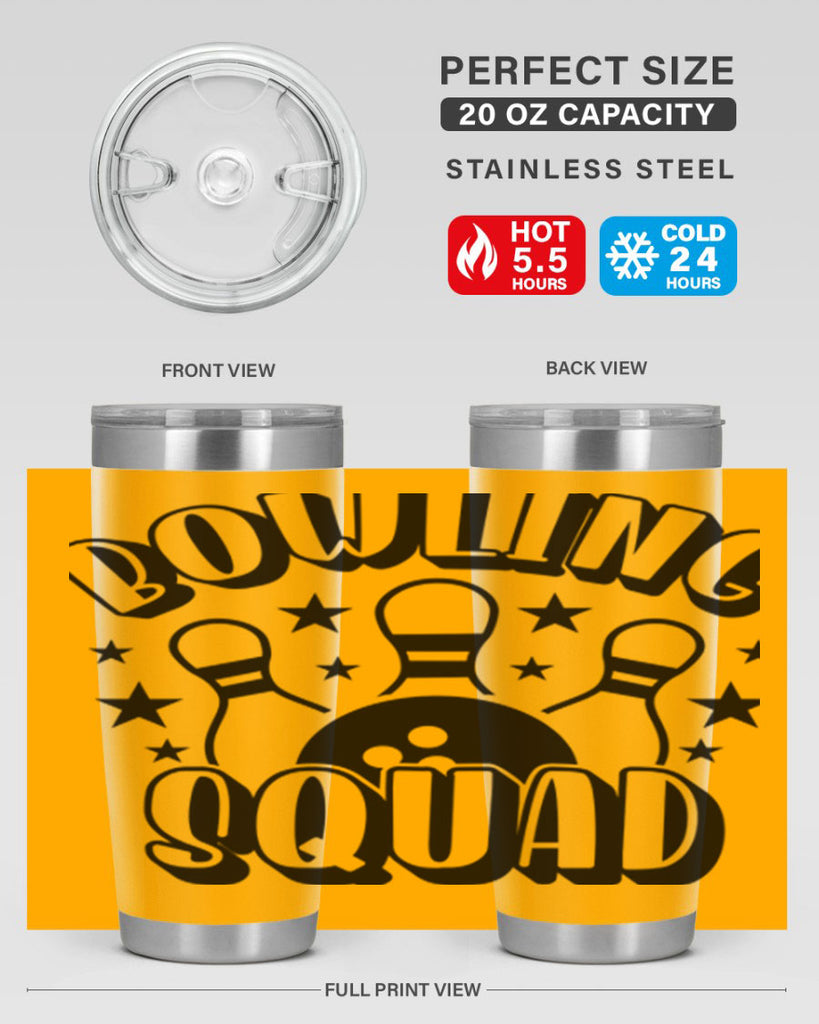 Bowling squad 1403#- bowlig- Tumbler