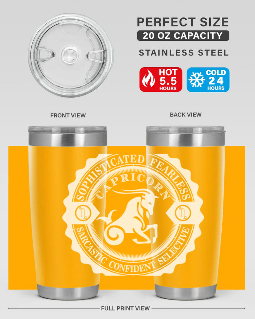 Capricorn 41#- zodiac- Tumbler