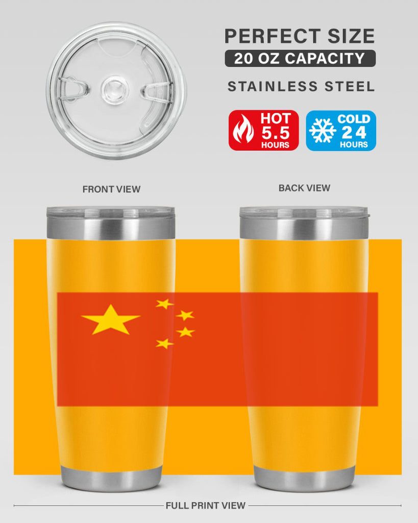 China 162#- world flags- Tumbler