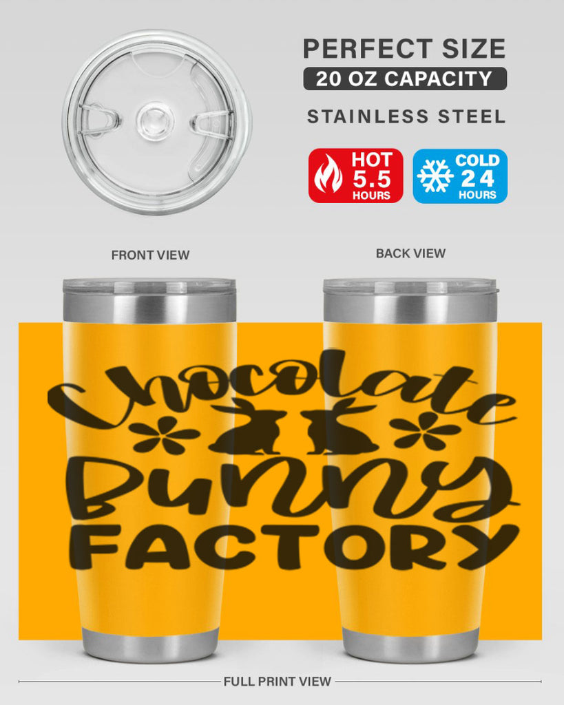 Chocolate bunny factory  110#- spring- Tumbler
