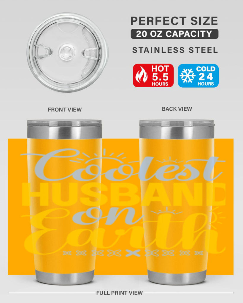 Coolest husband on earth61#- winter- Tumbler