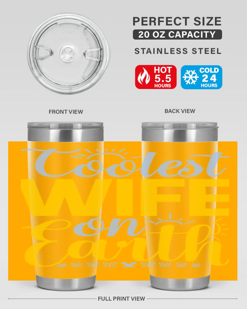 Coolest wife on earth62#- winter- Tumbler