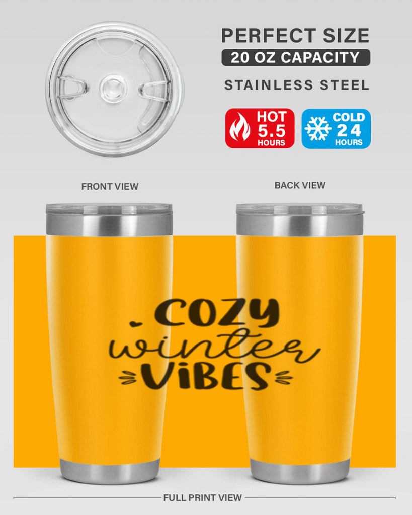 Cozy Winter Vibes 69#- winter- Tumbler