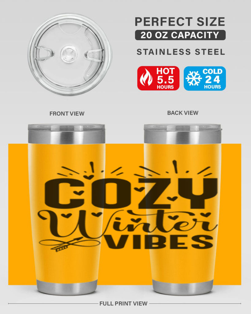 Cozy Winter Vibes 70#- winter- Tumbler