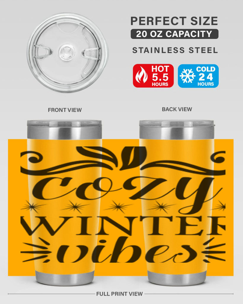 Cozy Winter Vibes 78#- winter- Tumbler
