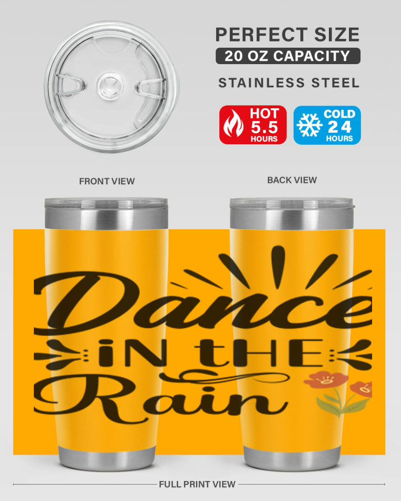 Dance in the Rain  121#- spring- Tumbler