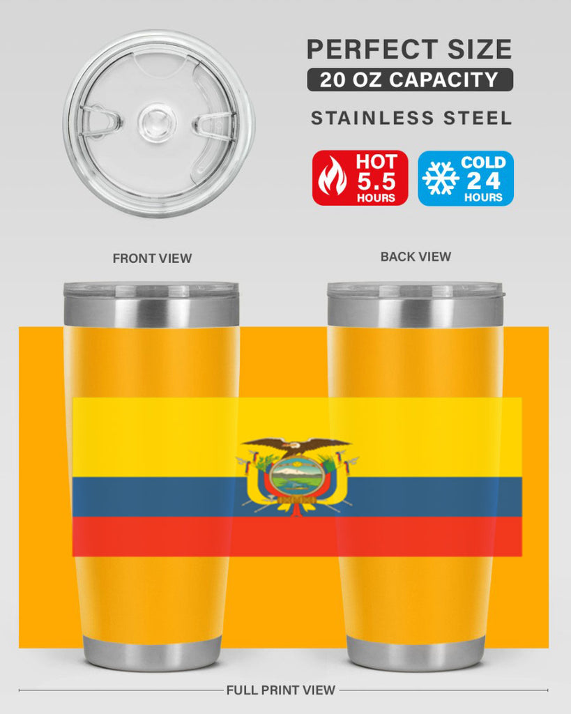 Ecuador 147#- world flags- Tumbler