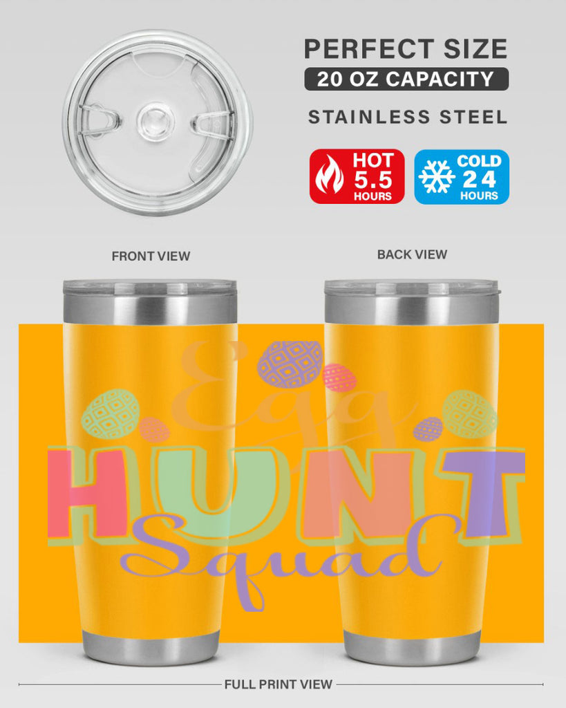 Egg hunt squad130#- spring- Tumbler