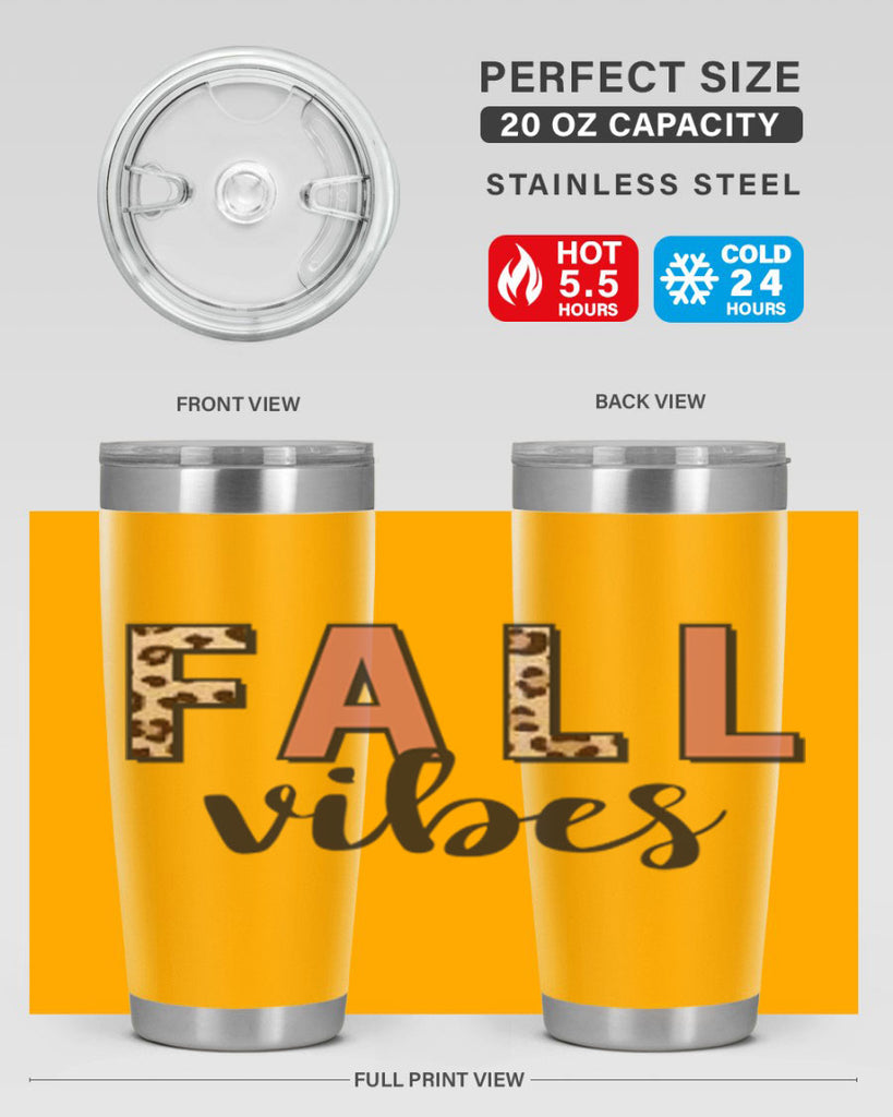 Fall Vibes 143#- fall- Tumbler