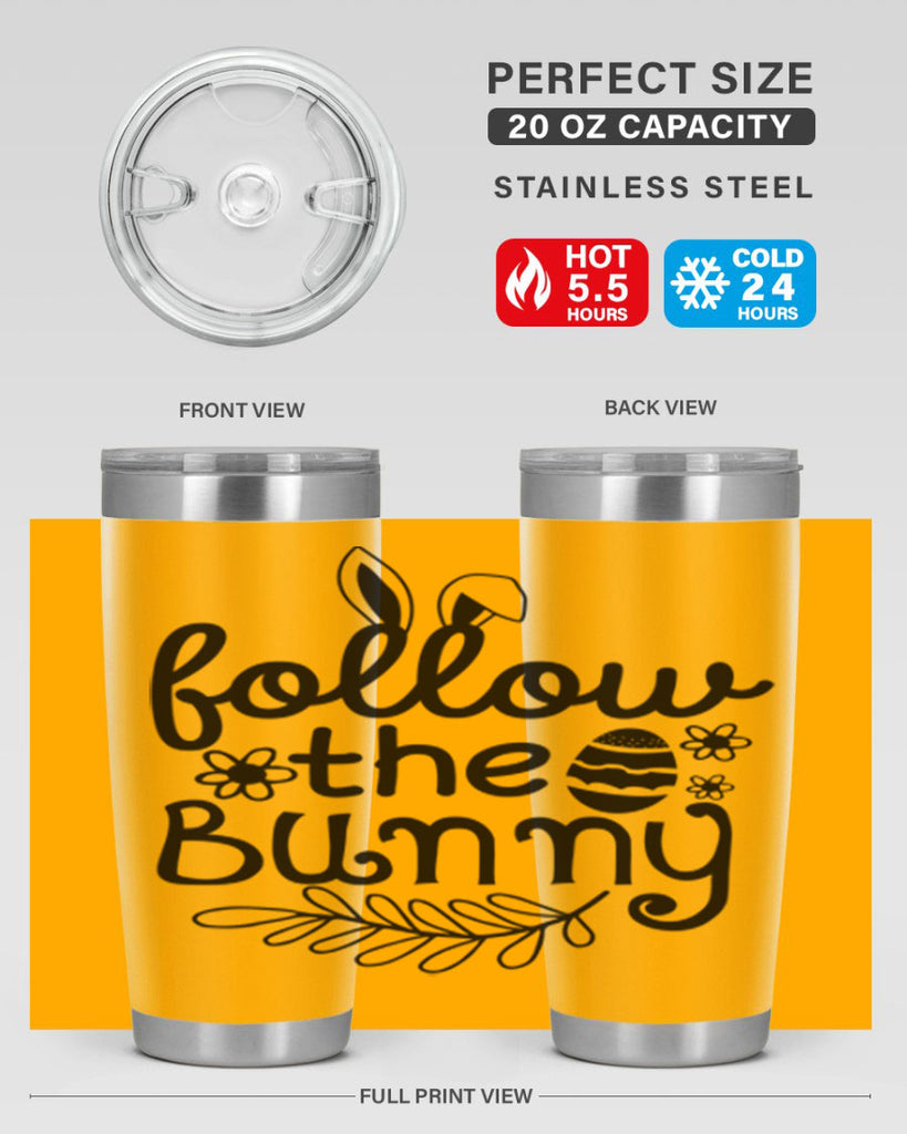 Follow the bunny  142#- spring- Tumbler