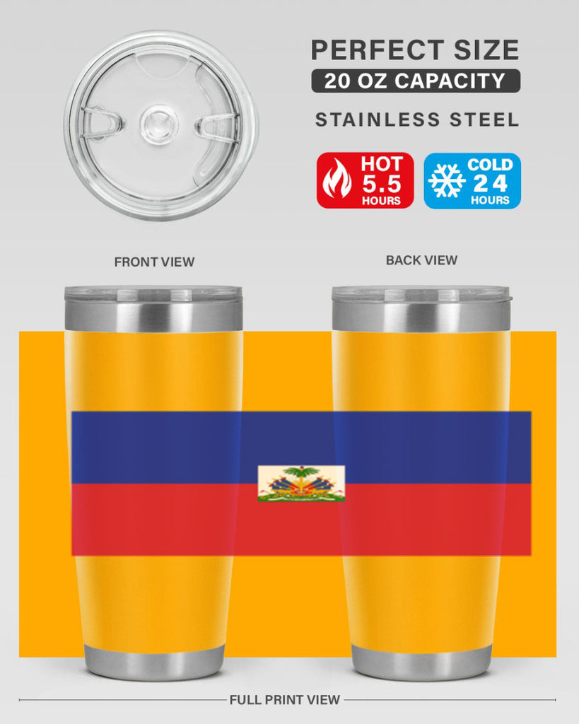 Haiti 125#- world flags- Tumbler