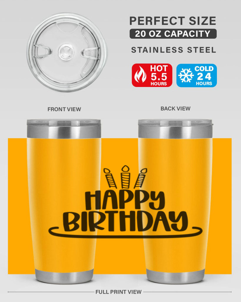 Happy Birthday Style 1#- birthday- tumbler