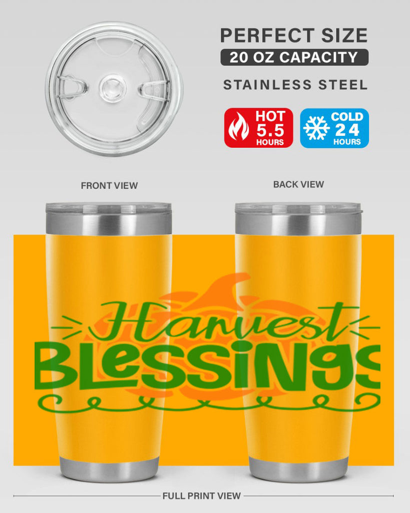 Harvest Blessings 265#- fall- Tumbler