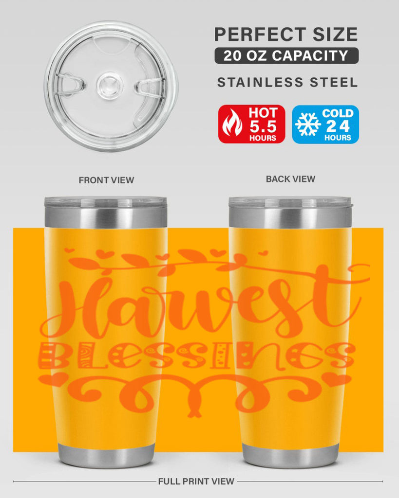 Harvest Blessings 266#- fall- Tumbler