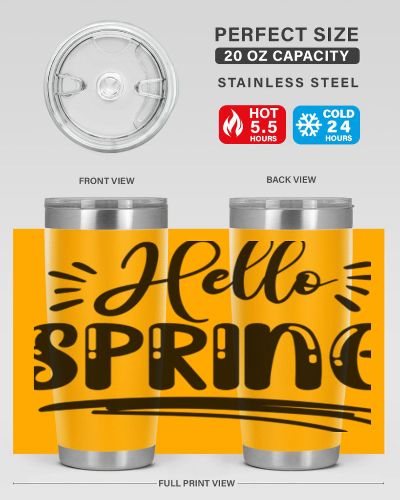Hello Spring  229#- spring- Tumbler