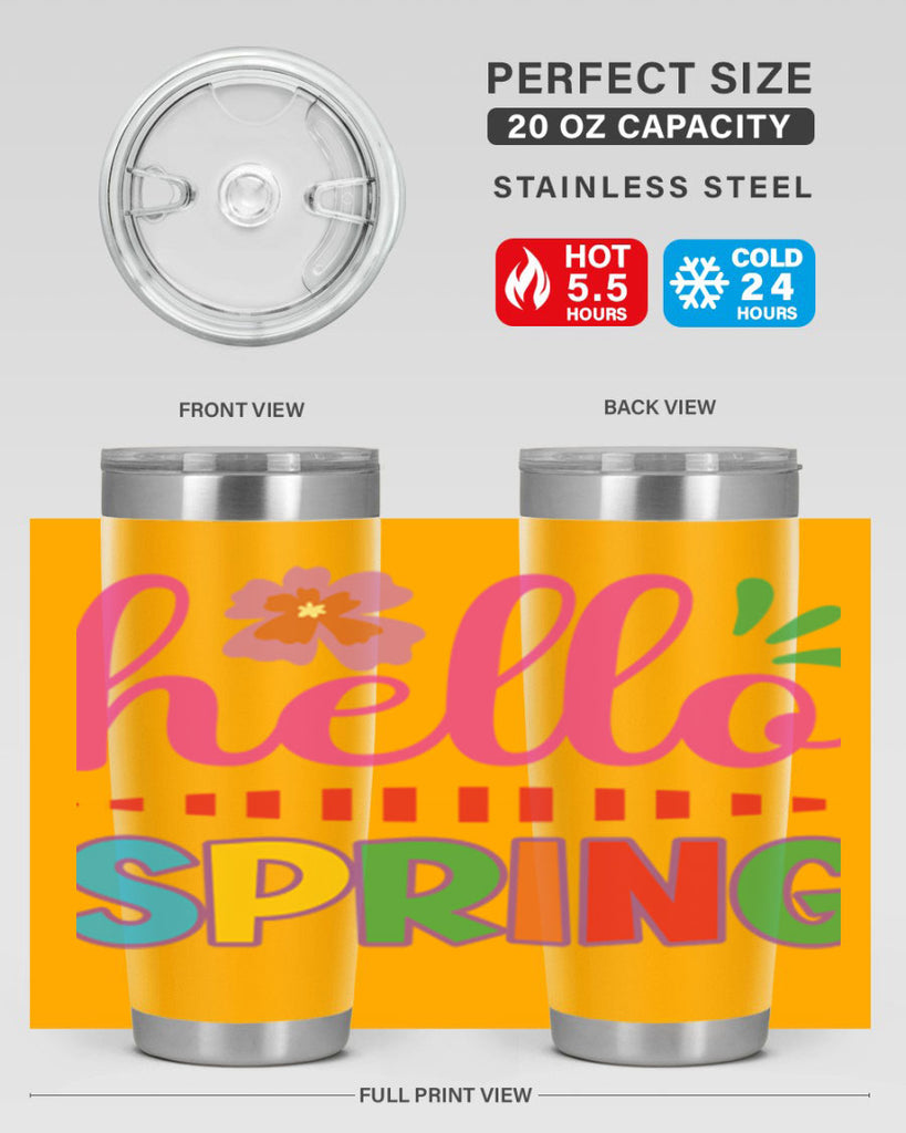 Hello Spring  231#- spring- Tumbler