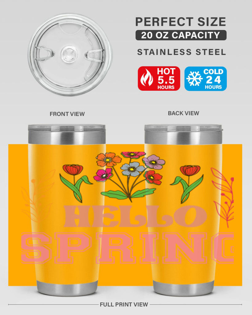 Hello Spring  234#- spring- Tumbler