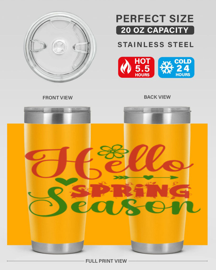 Hello Spring Season 224#- spring- Tumbler