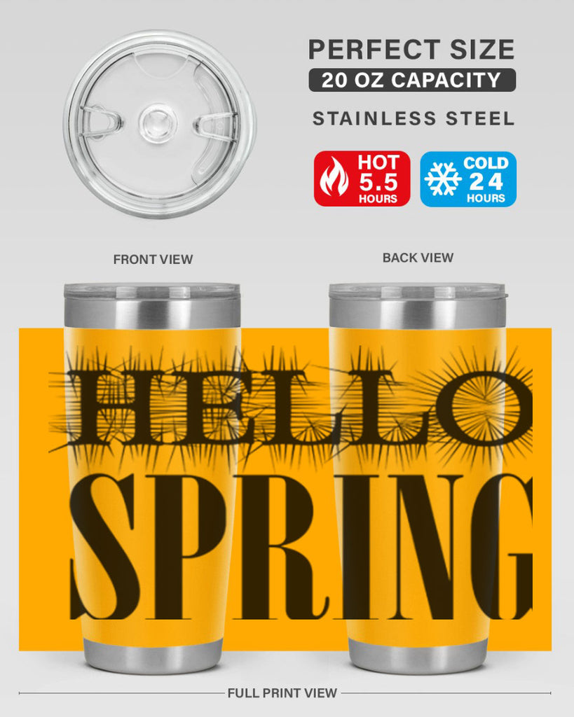 Hello spring  226#- spring- Tumbler