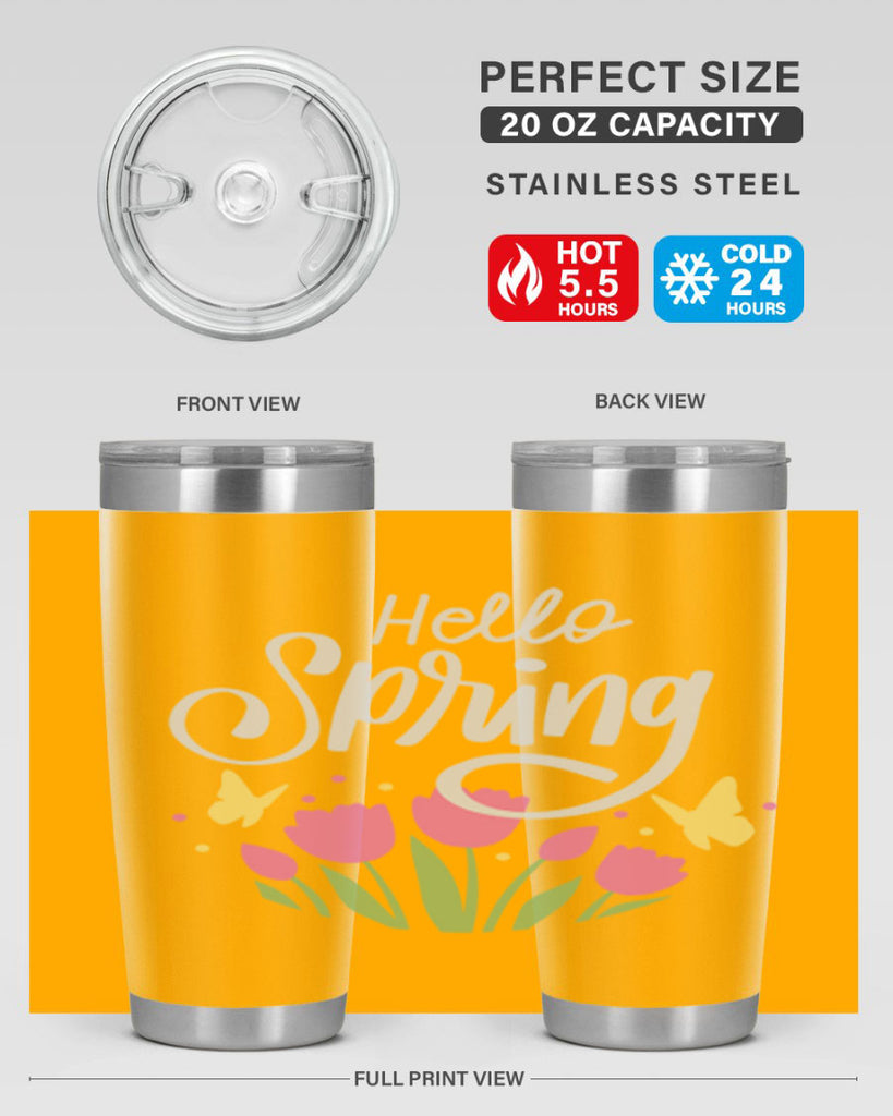 Hello spring214#- spring- Tumbler