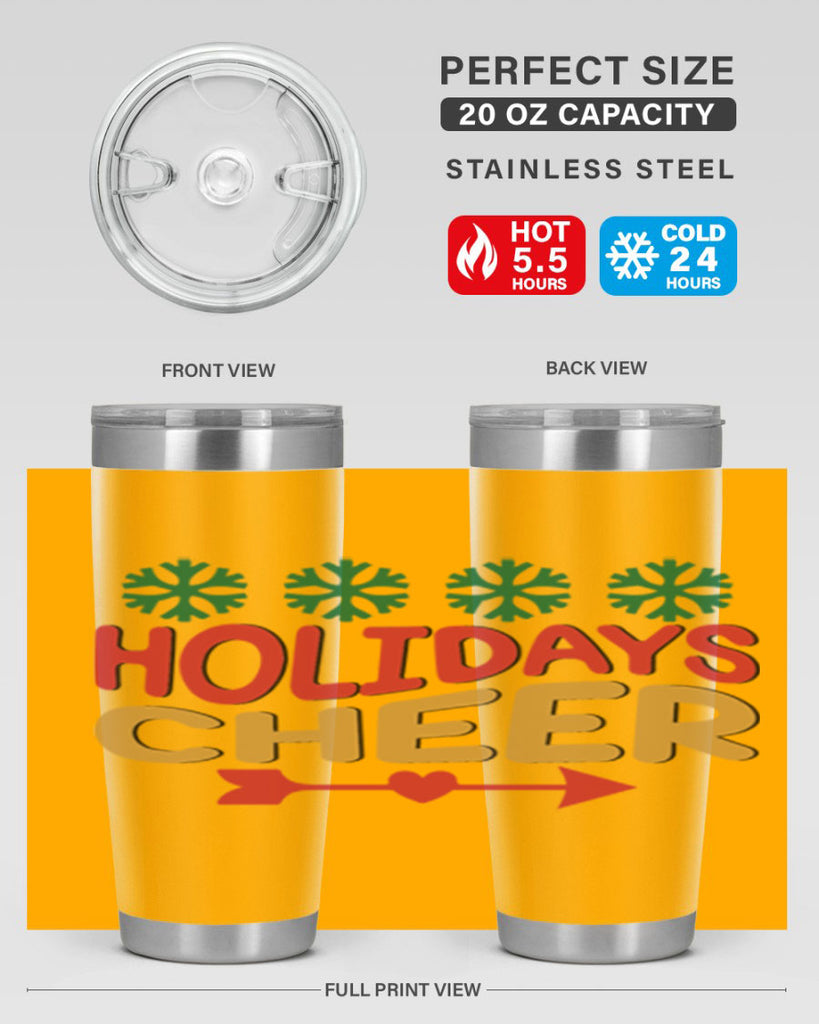 Holidays Cheer 192#- winter- Tumbler