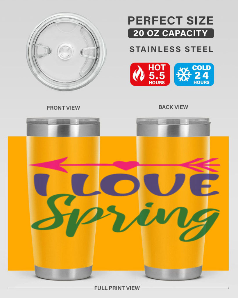 I Love Spring 272#- spring- Tumbler