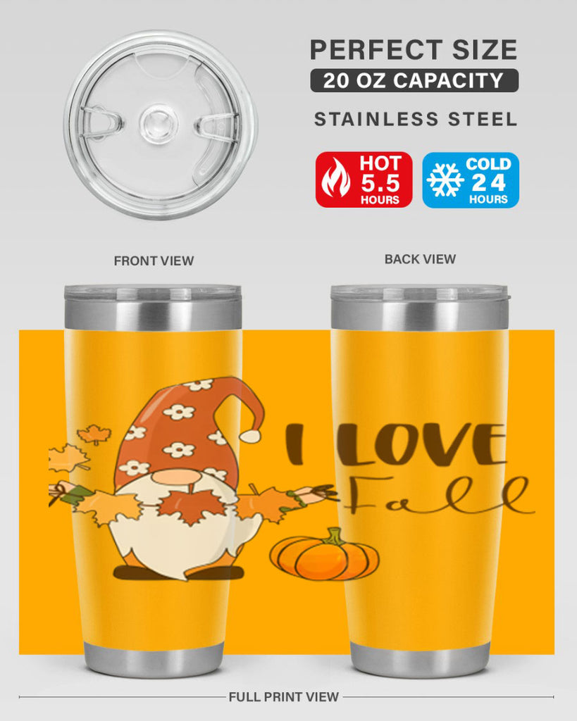 ILoveFallGnome 344#- fall- Tumbler