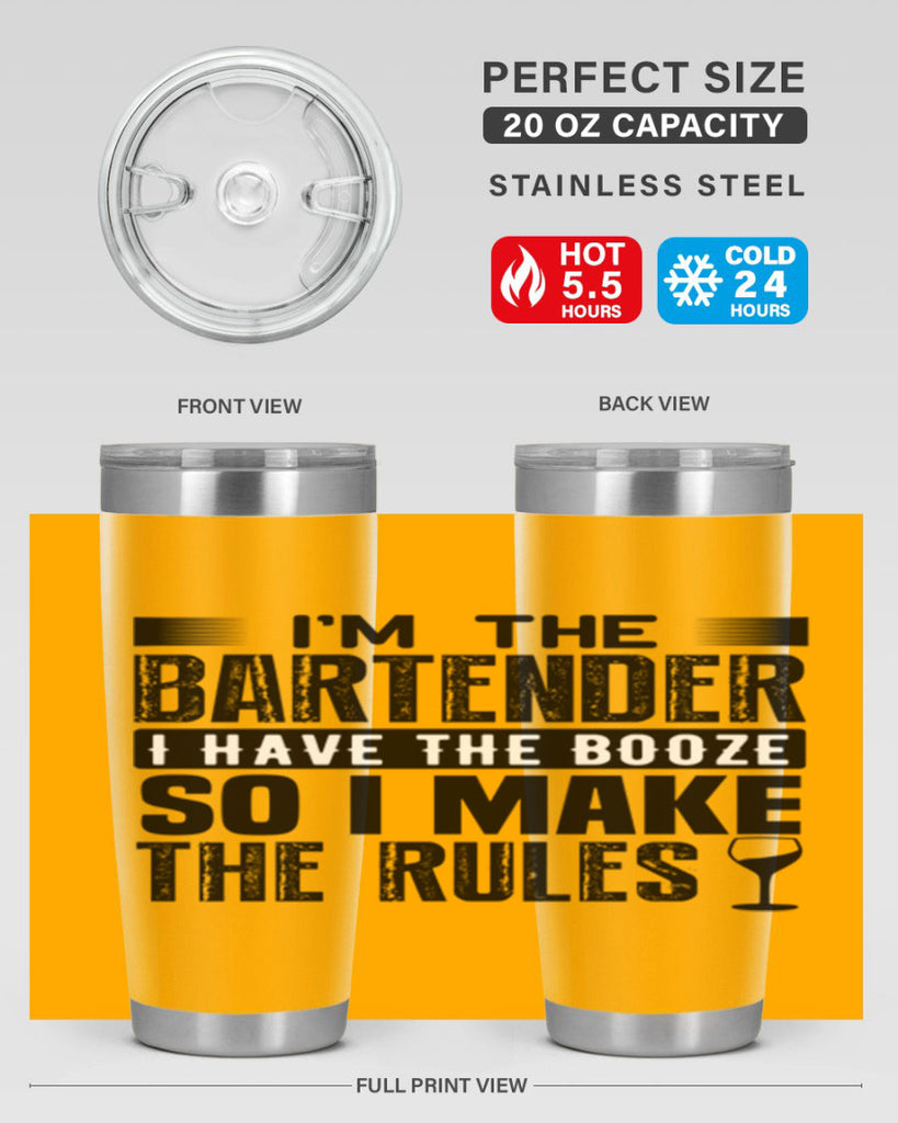 I’m the bartender Style 14#- bartender- tumbler