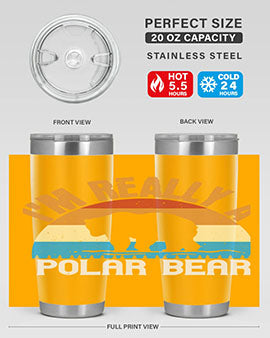 I'm Really A Polar Bear 38#- Bears- Tumbler