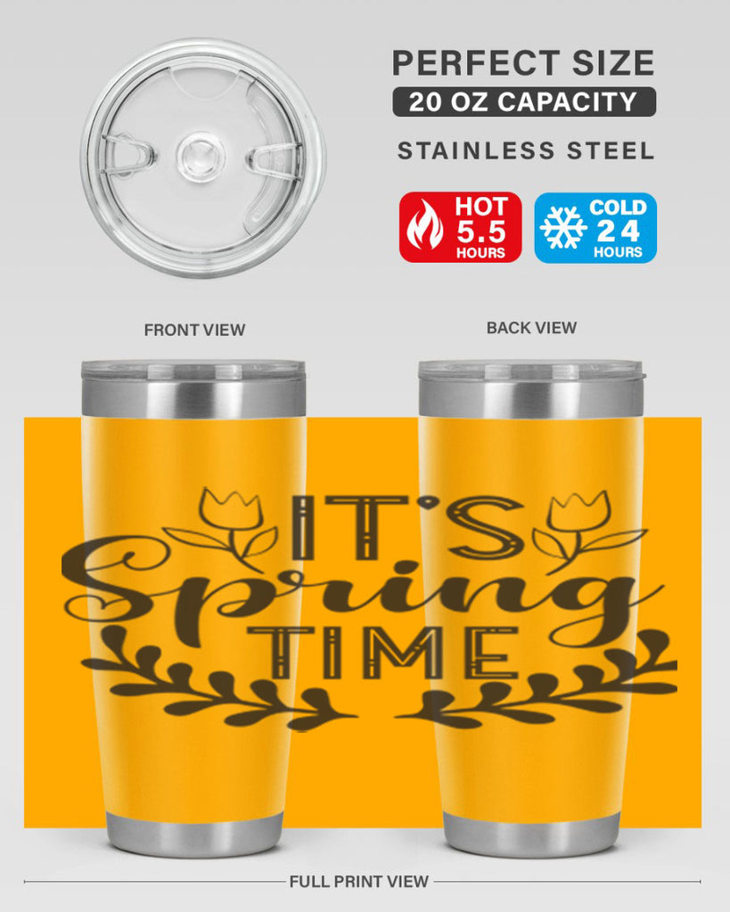 It's spring time281#- spring- Tumbler