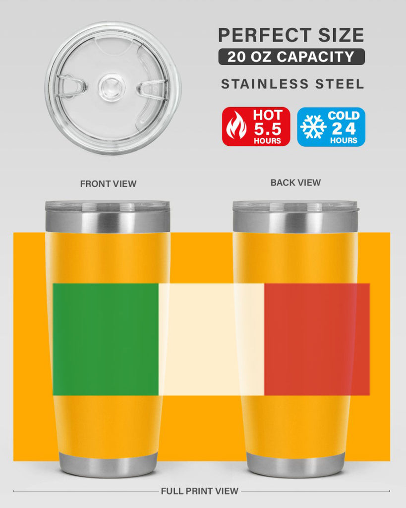 Italy 115#- world flags- Tumbler