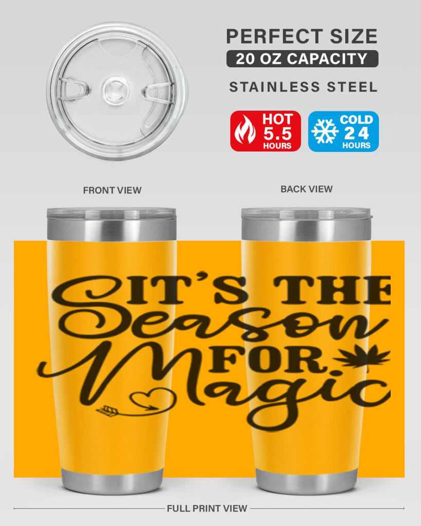 Its The Season For Magic 259#- winter- Tumbler
