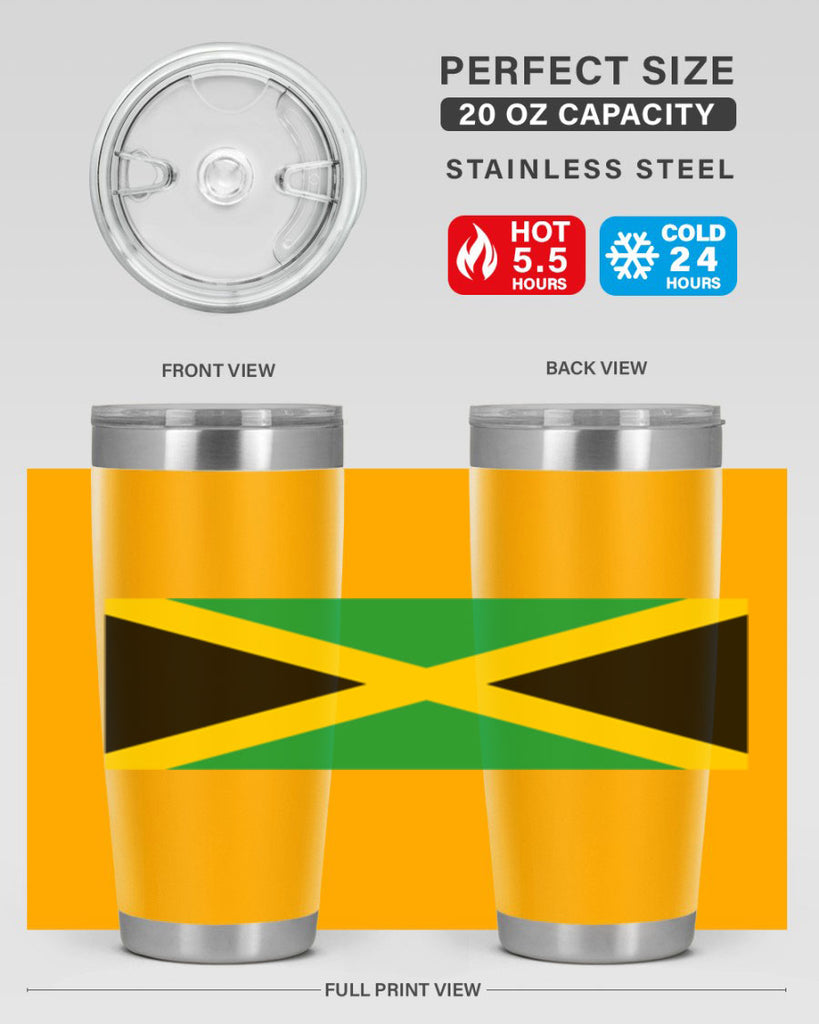 Jamaica 114#- world flags- Tumbler